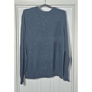 Smartwool‎ Merino Blend Textured Sweater Men's Size Large Blue